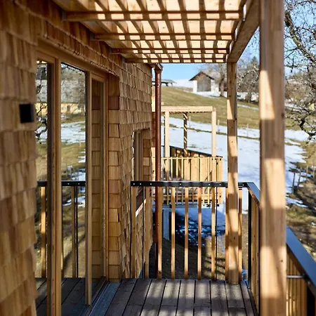 Alpesi faház Rosenholz Ferienhaeuser Köttmannsdorf