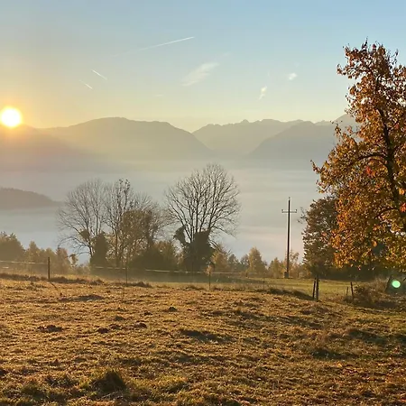Alpesi faház Rosenholz Ferienhaeuser Köttmannsdorf