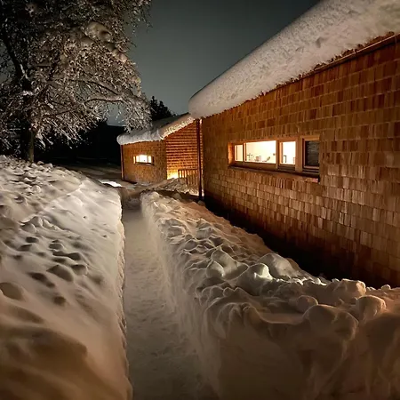 Rosenholz Ferienhaeuser Alpesi faház *