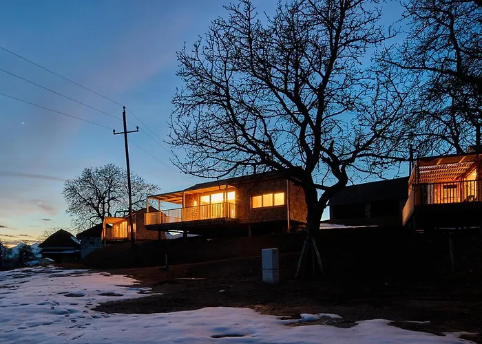 Rosenholz Ferienhaeuser בקתה *